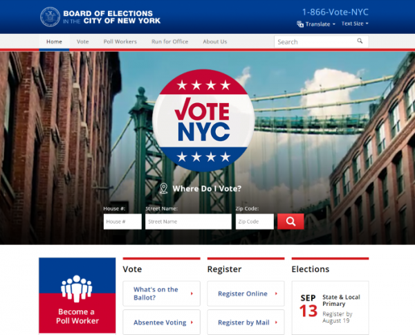 board of elections nyc phone number